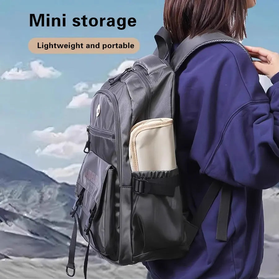 Outdoor hand-held folding stool, portable mini stool, pocket hand stool bag, camping small stool, fishing folding stool