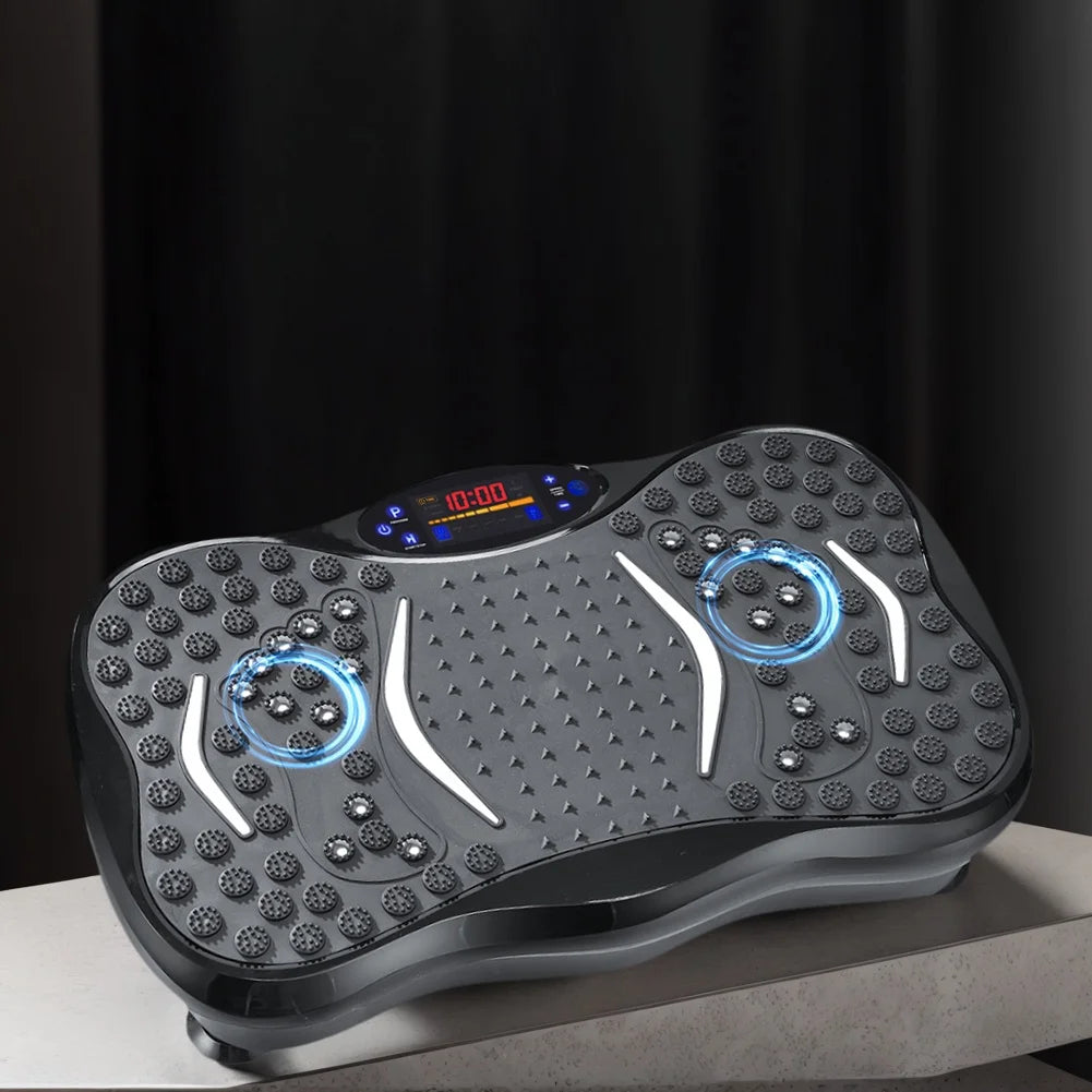 Vibration Plate Exercise Machine Bluetooth-Compatible Rhythm Full Body Shaker Weight Loss Fat Shaking Machines Adjustable Speed