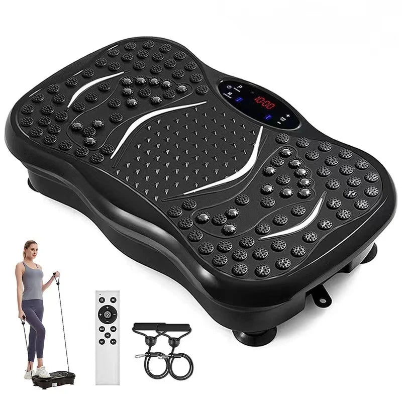 Vibration Plate Fitness Platform Exercise Machine Vibrating Lymphatic Drainage Shaking Full Body Shaker Workout Vibrate Stand